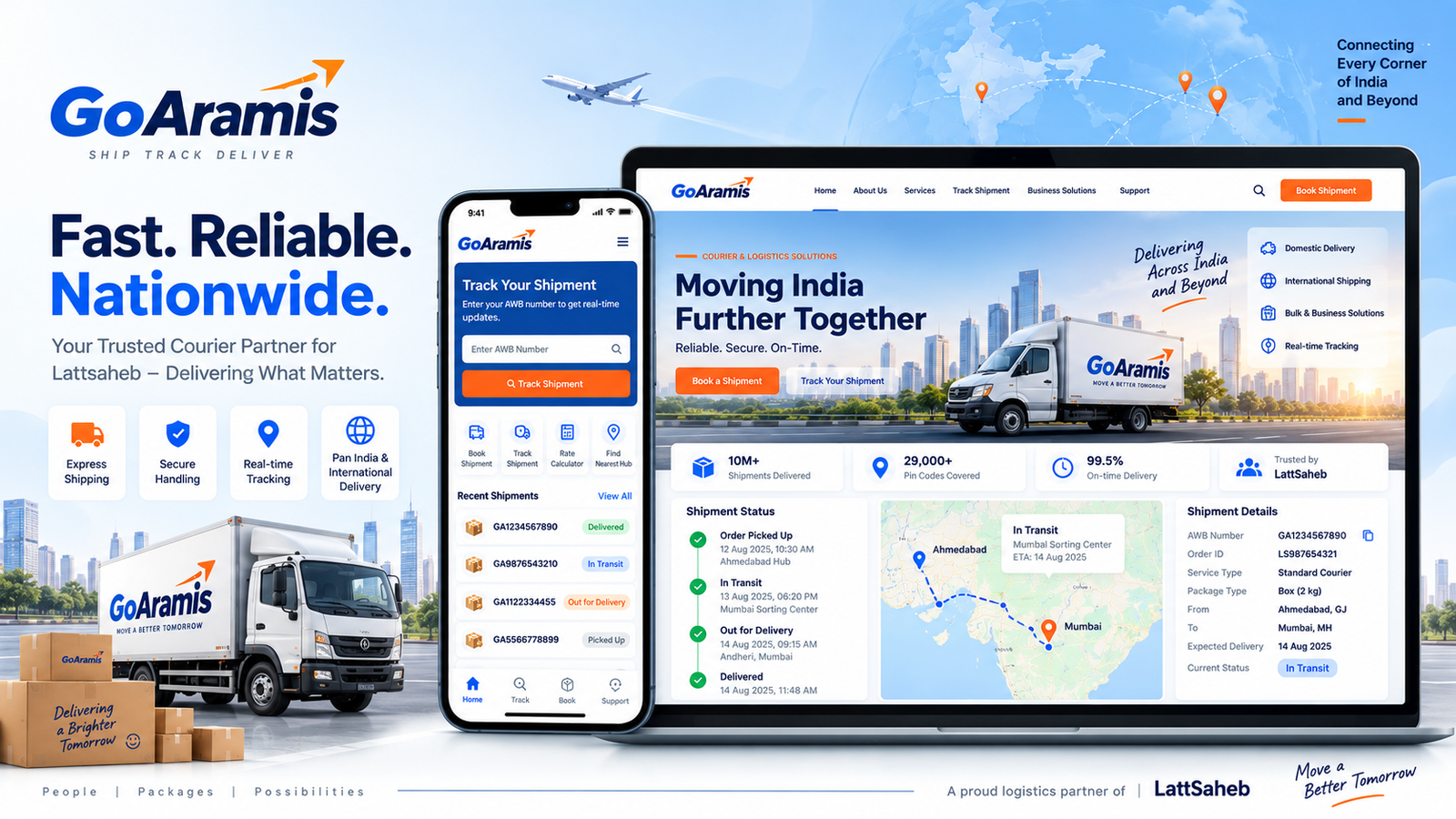 GoAramis — Revolutionary Shipping Solution